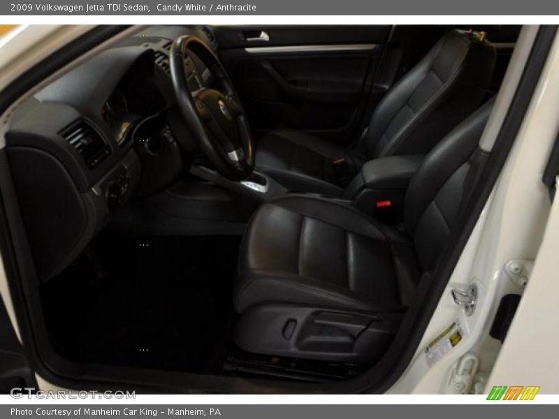 Candy White / Anthracite 2009 Volkswagen Jetta TDI Sedan