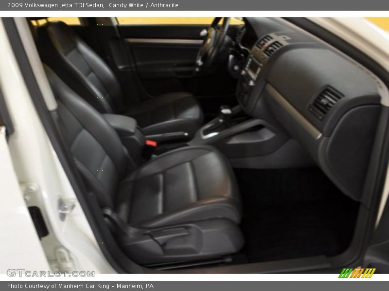 Candy White / Anthracite 2009 Volkswagen Jetta TDI Sedan