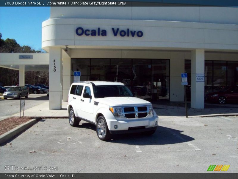 Stone White / Dark Slate Gray/Light Slate Gray 2008 Dodge Nitro SLT