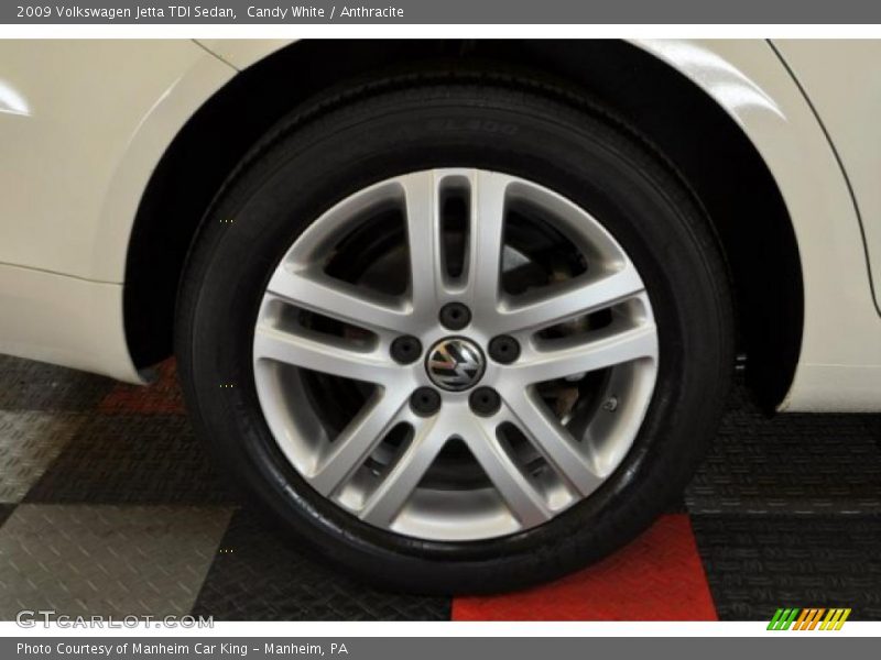 Candy White / Anthracite 2009 Volkswagen Jetta TDI Sedan