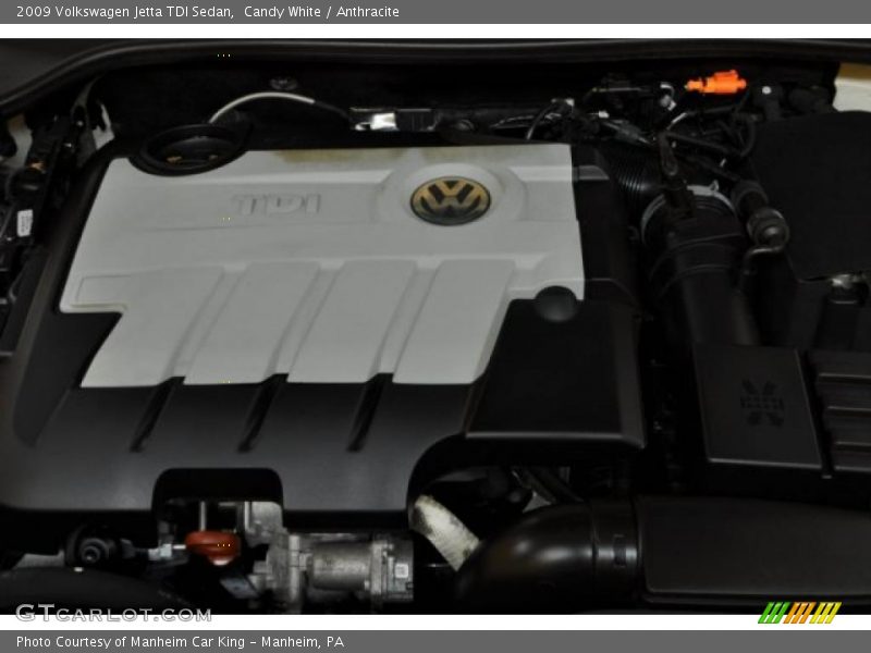 Candy White / Anthracite 2009 Volkswagen Jetta TDI Sedan