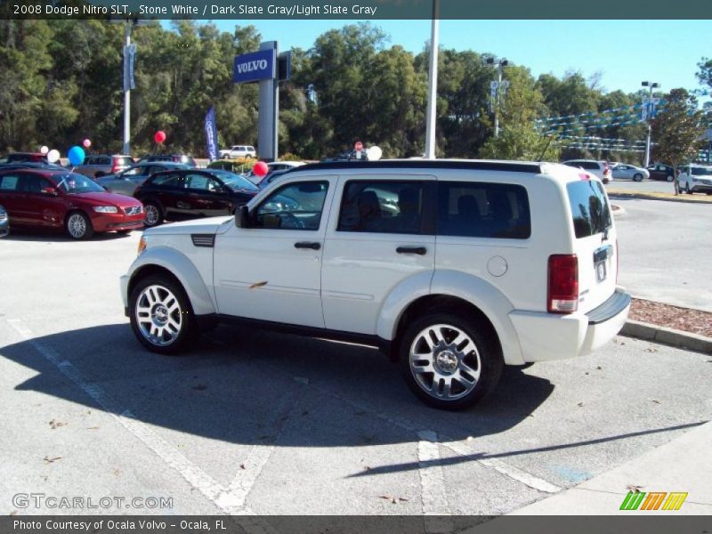 Stone White / Dark Slate Gray/Light Slate Gray 2008 Dodge Nitro SLT
