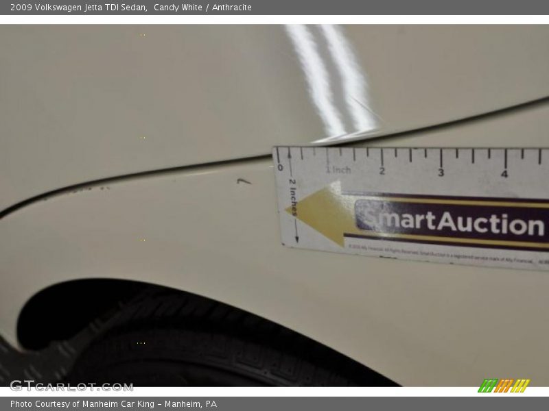 Candy White / Anthracite 2009 Volkswagen Jetta TDI Sedan
