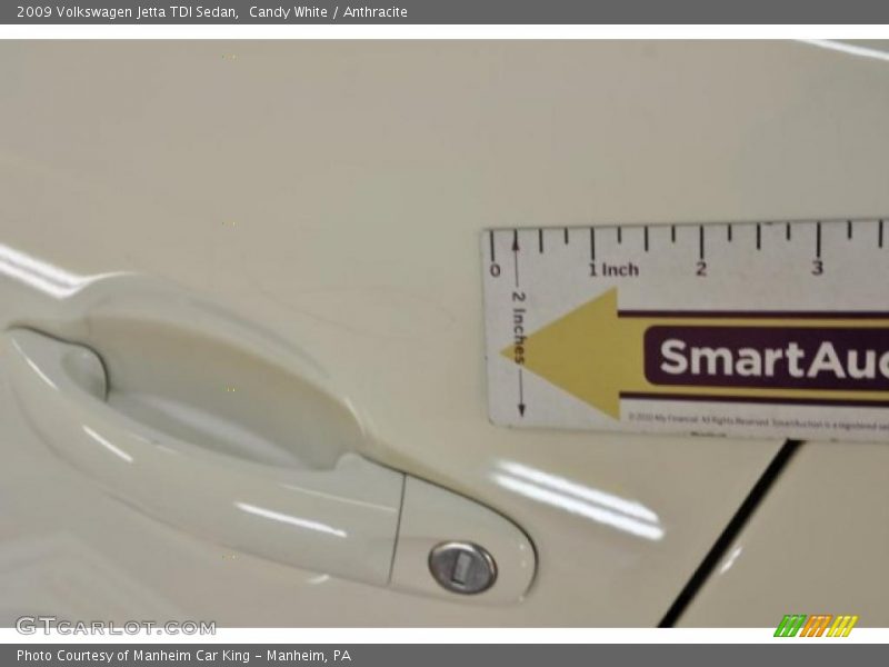 Candy White / Anthracite 2009 Volkswagen Jetta TDI Sedan