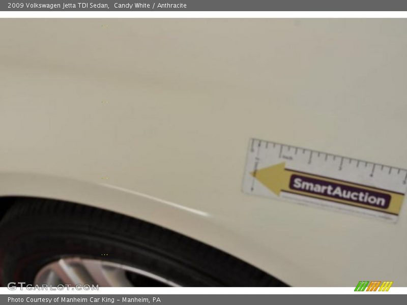 Candy White / Anthracite 2009 Volkswagen Jetta TDI Sedan