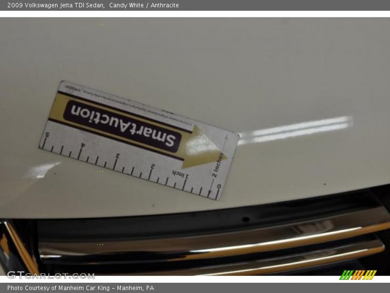 Candy White / Anthracite 2009 Volkswagen Jetta TDI Sedan