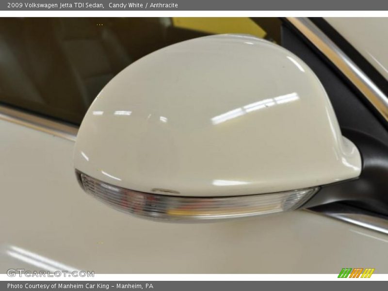Candy White / Anthracite 2009 Volkswagen Jetta TDI Sedan