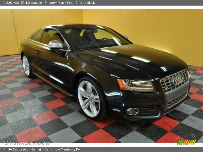 Phantom Black Pearl Effect / Black 2008 Audi S5 4.2 quattro