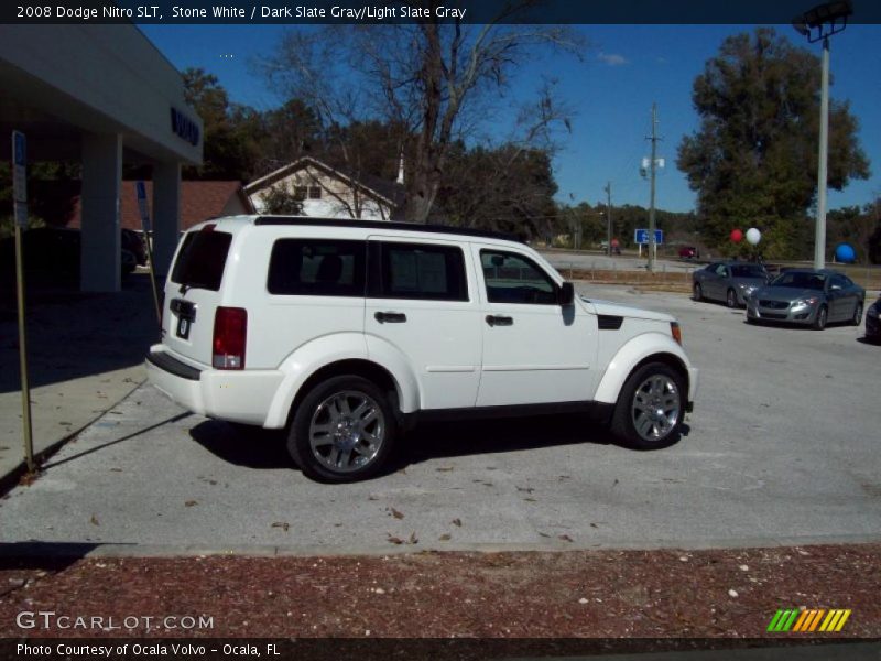 Stone White / Dark Slate Gray/Light Slate Gray 2008 Dodge Nitro SLT