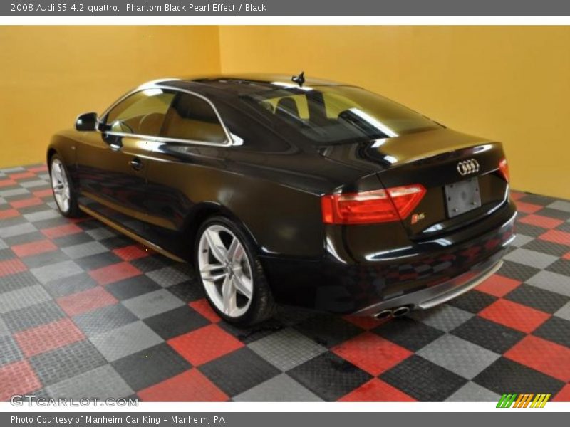 Phantom Black Pearl Effect / Black 2008 Audi S5 4.2 quattro
