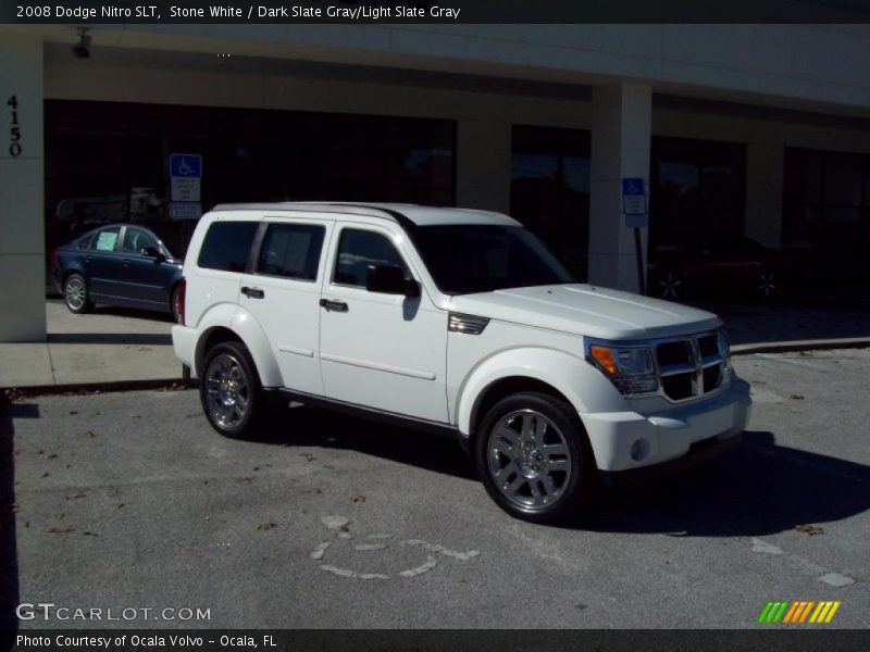 Stone White / Dark Slate Gray/Light Slate Gray 2008 Dodge Nitro SLT