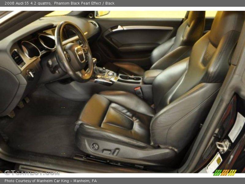 Phantom Black Pearl Effect / Black 2008 Audi S5 4.2 quattro