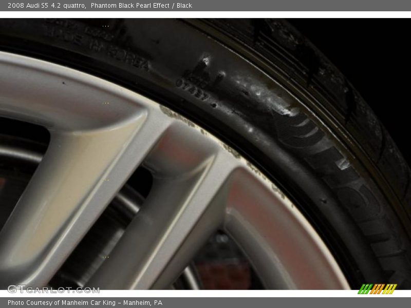 Phantom Black Pearl Effect / Black 2008 Audi S5 4.2 quattro