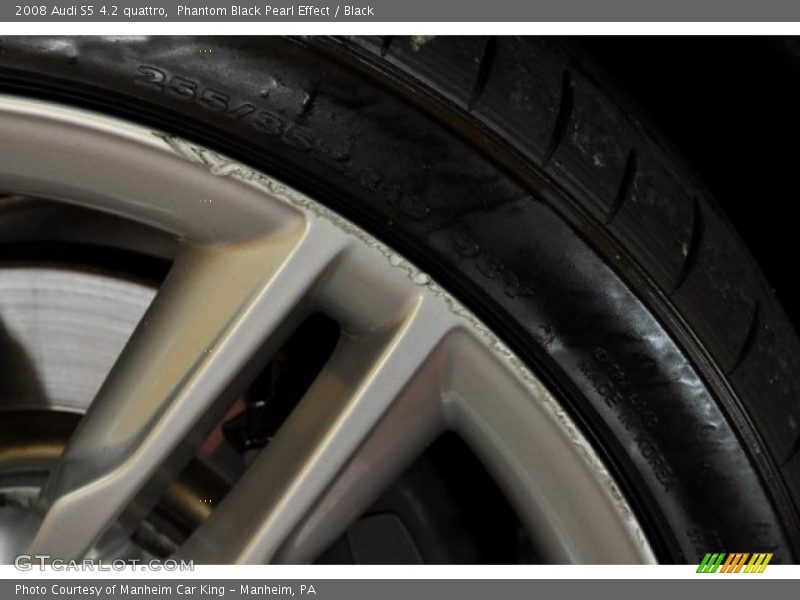 Phantom Black Pearl Effect / Black 2008 Audi S5 4.2 quattro