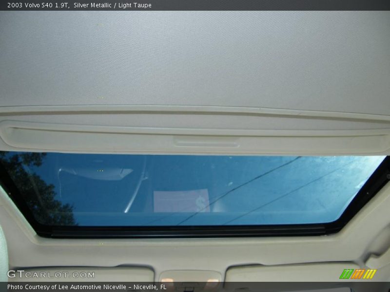 Silver Metallic / Light Taupe 2003 Volvo S40 1.9T