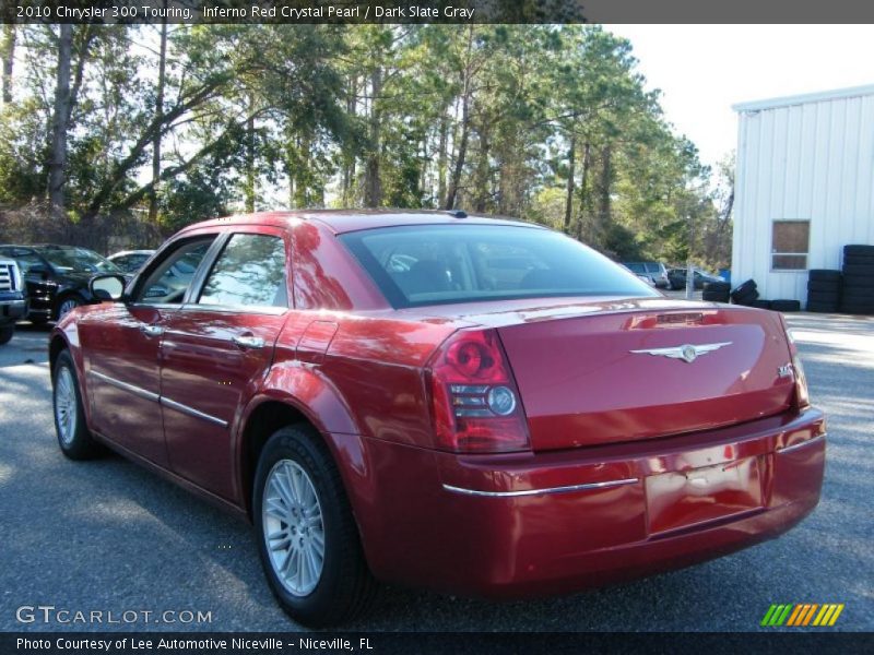 Inferno Red Crystal Pearl / Dark Slate Gray 2010 Chrysler 300 Touring