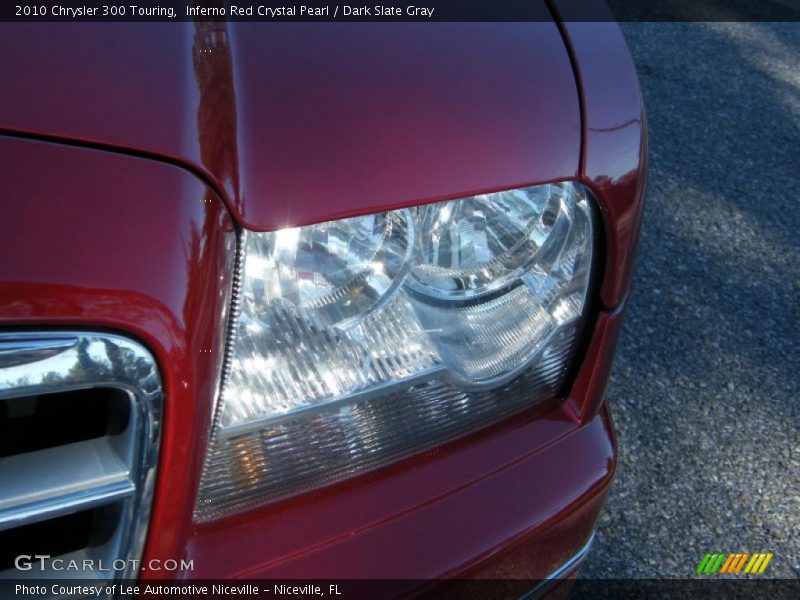Inferno Red Crystal Pearl / Dark Slate Gray 2010 Chrysler 300 Touring