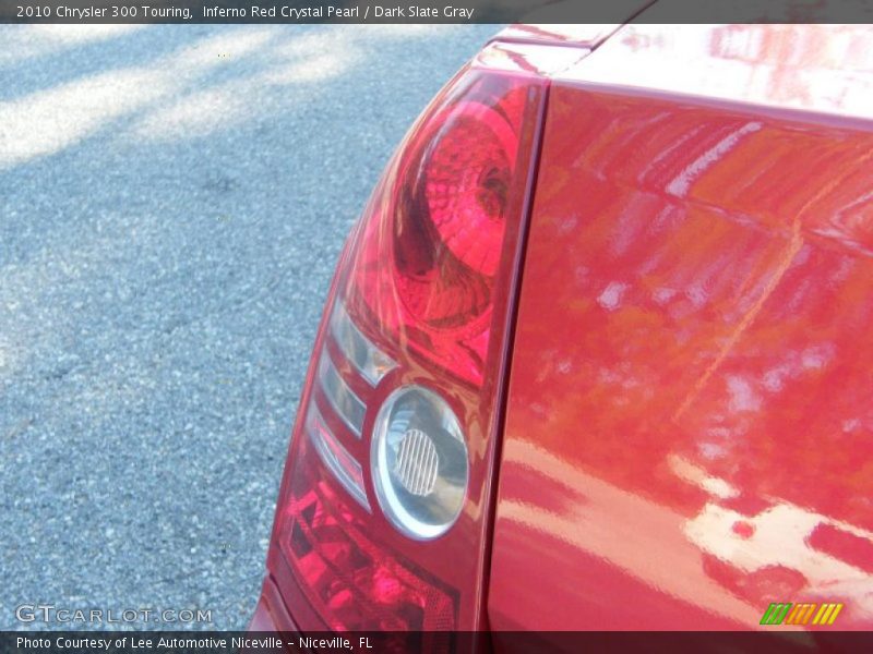Inferno Red Crystal Pearl / Dark Slate Gray 2010 Chrysler 300 Touring