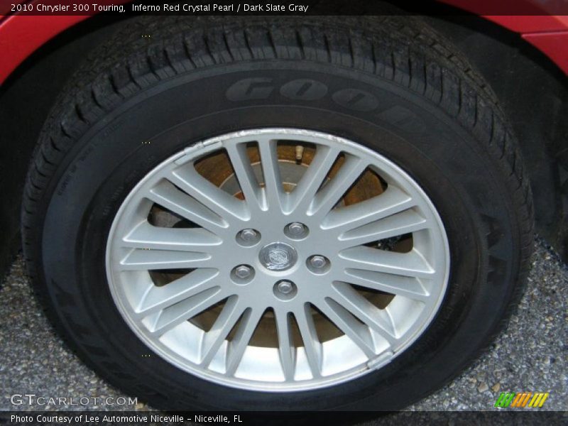 Inferno Red Crystal Pearl / Dark Slate Gray 2010 Chrysler 300 Touring