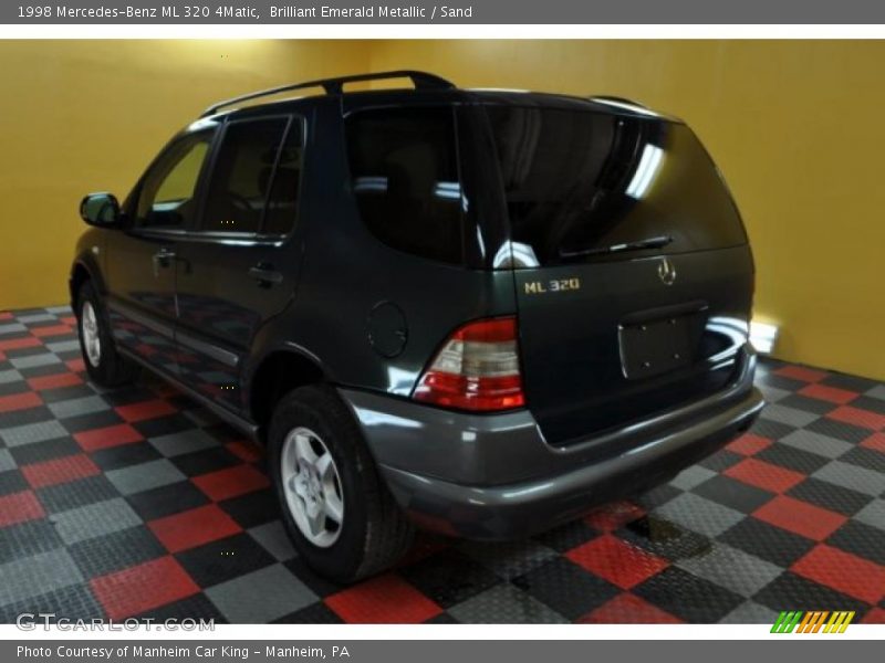 Brilliant Emerald Metallic / Sand 1998 Mercedes-Benz ML 320 4Matic