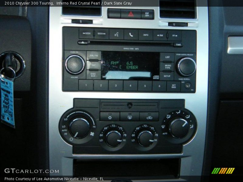Inferno Red Crystal Pearl / Dark Slate Gray 2010 Chrysler 300 Touring