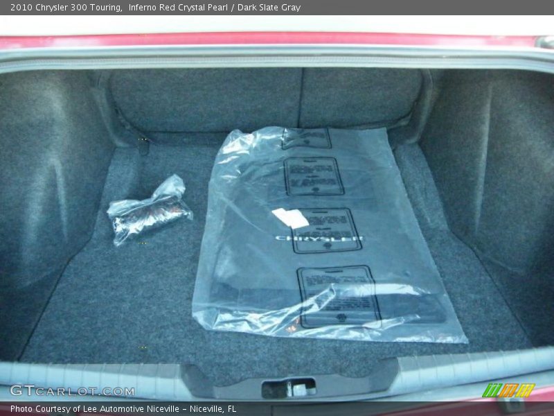 Inferno Red Crystal Pearl / Dark Slate Gray 2010 Chrysler 300 Touring