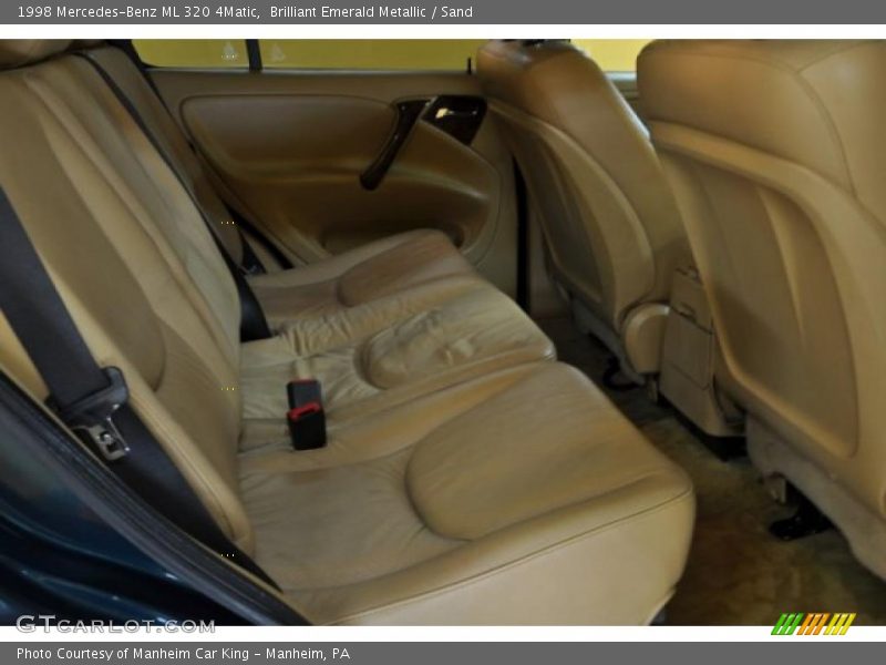 Brilliant Emerald Metallic / Sand 1998 Mercedes-Benz ML 320 4Matic