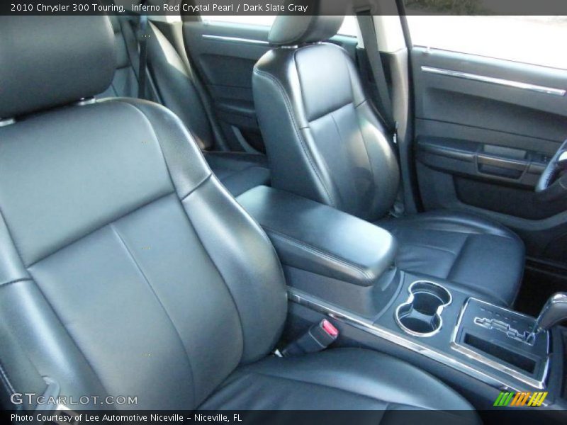 Inferno Red Crystal Pearl / Dark Slate Gray 2010 Chrysler 300 Touring