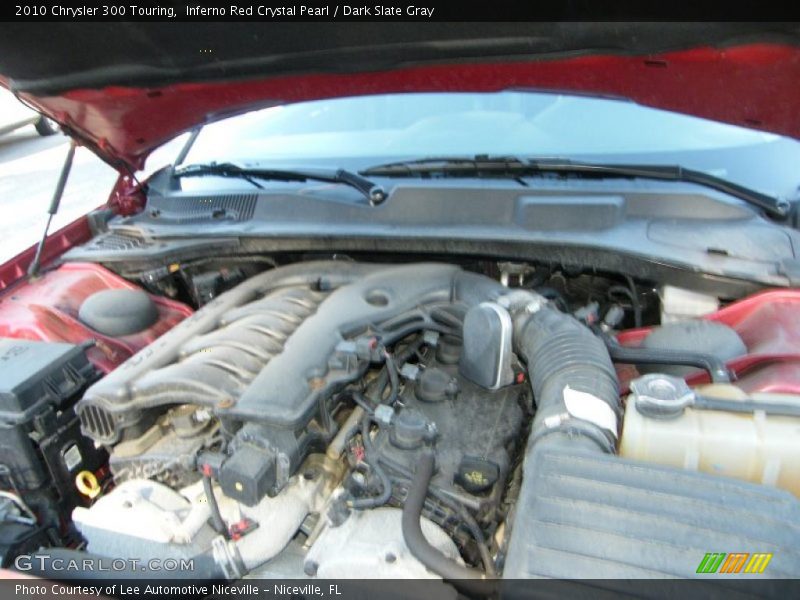 Inferno Red Crystal Pearl / Dark Slate Gray 2010 Chrysler 300 Touring