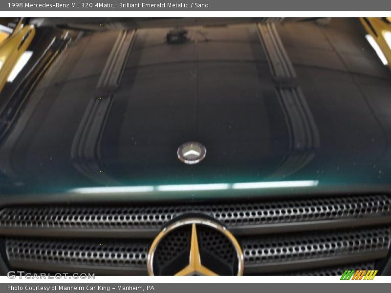 Brilliant Emerald Metallic / Sand 1998 Mercedes-Benz ML 320 4Matic