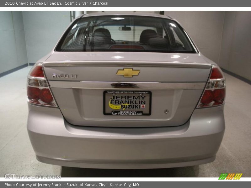 Cosmic Silver / Charcoal 2010 Chevrolet Aveo LT Sedan
