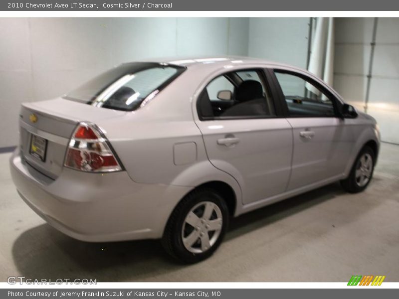Cosmic Silver / Charcoal 2010 Chevrolet Aveo LT Sedan