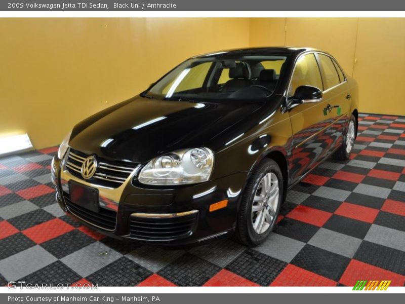 Black Uni / Anthracite 2009 Volkswagen Jetta TDI Sedan