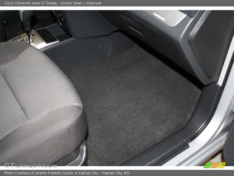 Cosmic Silver / Charcoal 2010 Chevrolet Aveo LT Sedan