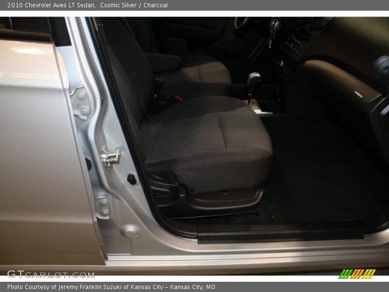 Cosmic Silver / Charcoal 2010 Chevrolet Aveo LT Sedan