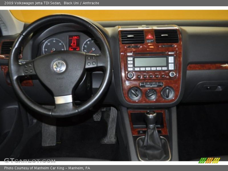 Black Uni / Anthracite 2009 Volkswagen Jetta TDI Sedan