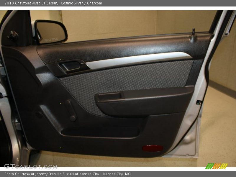 Cosmic Silver / Charcoal 2010 Chevrolet Aveo LT Sedan