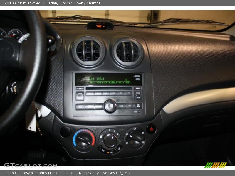 Cosmic Silver / Charcoal 2010 Chevrolet Aveo LT Sedan