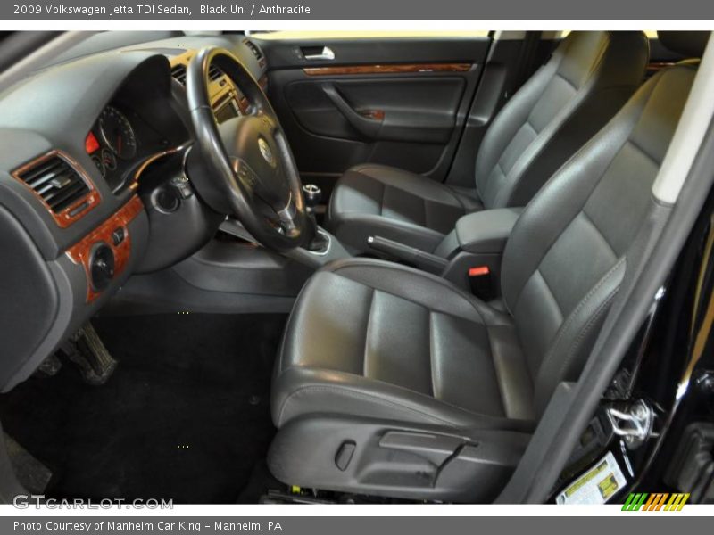 Black Uni / Anthracite 2009 Volkswagen Jetta TDI Sedan