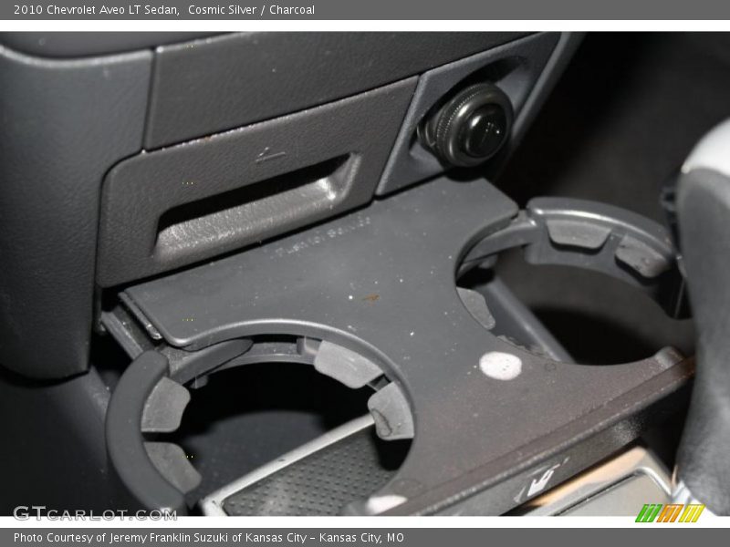 Cosmic Silver / Charcoal 2010 Chevrolet Aveo LT Sedan