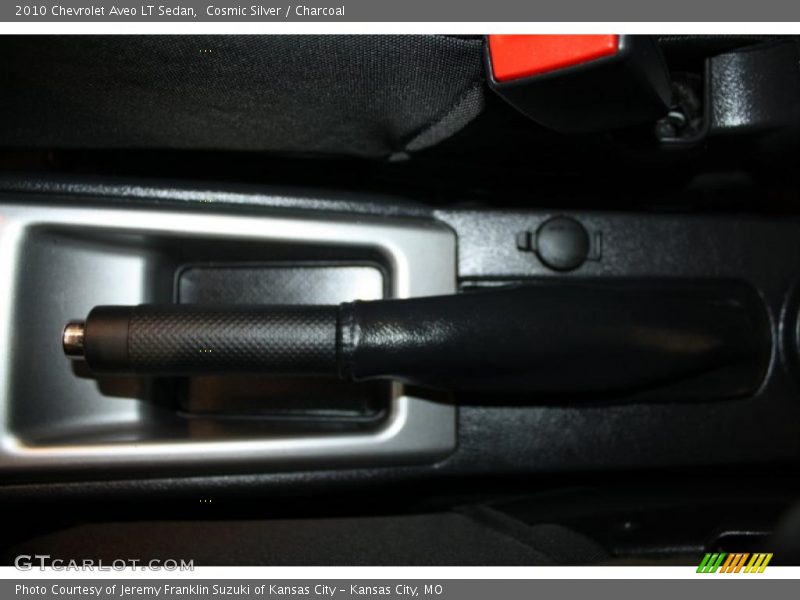 Cosmic Silver / Charcoal 2010 Chevrolet Aveo LT Sedan