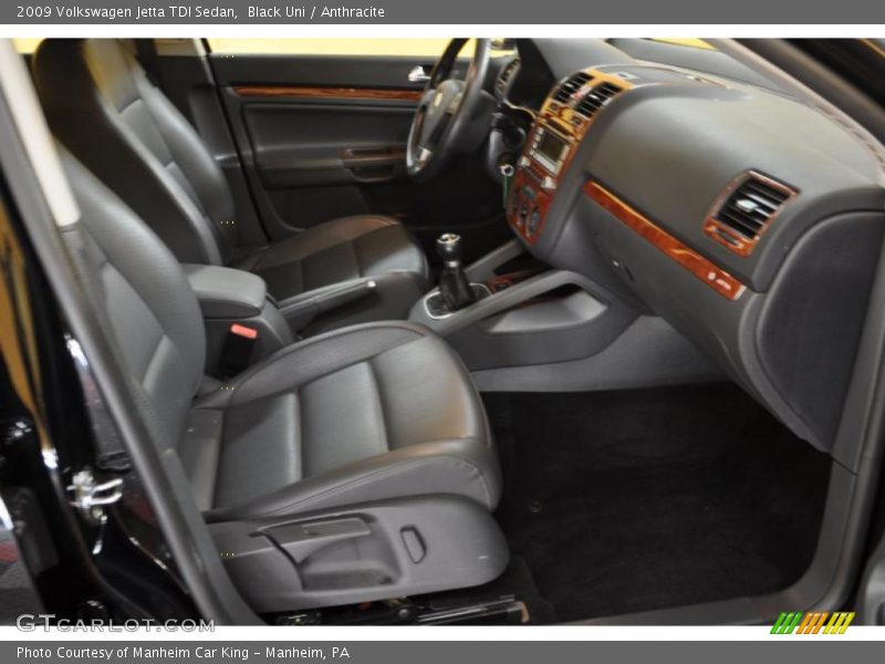 Black Uni / Anthracite 2009 Volkswagen Jetta TDI Sedan