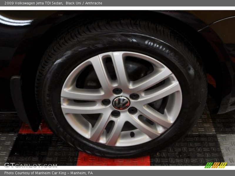 Black Uni / Anthracite 2009 Volkswagen Jetta TDI Sedan