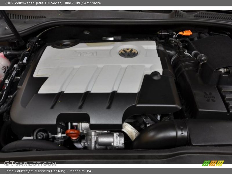 Black Uni / Anthracite 2009 Volkswagen Jetta TDI Sedan