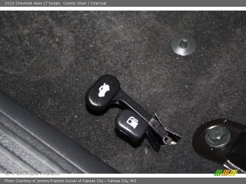 Cosmic Silver / Charcoal 2010 Chevrolet Aveo LT Sedan