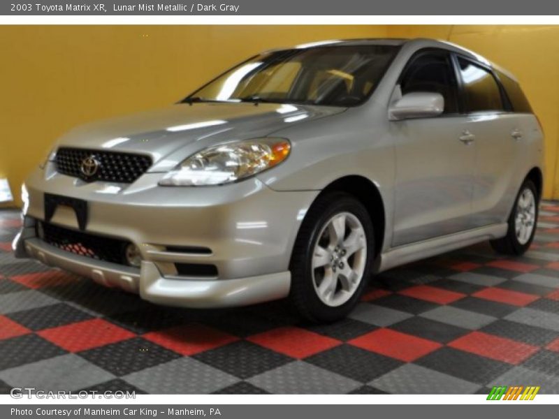 Lunar Mist Metallic / Dark Gray 2003 Toyota Matrix XR