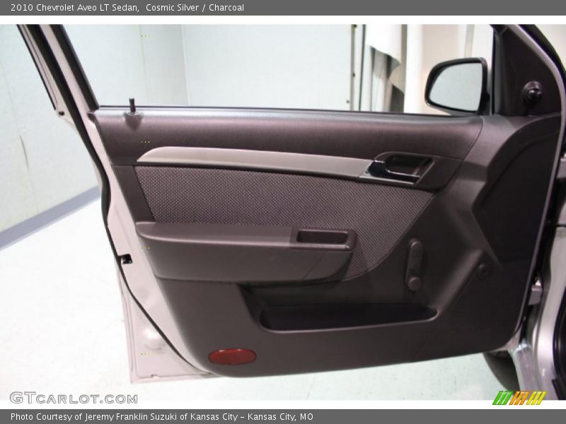 Cosmic Silver / Charcoal 2010 Chevrolet Aveo LT Sedan