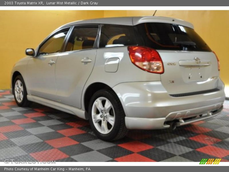 Lunar Mist Metallic / Dark Gray 2003 Toyota Matrix XR