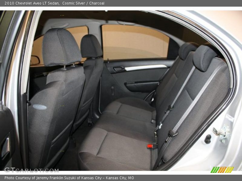 Cosmic Silver / Charcoal 2010 Chevrolet Aveo LT Sedan