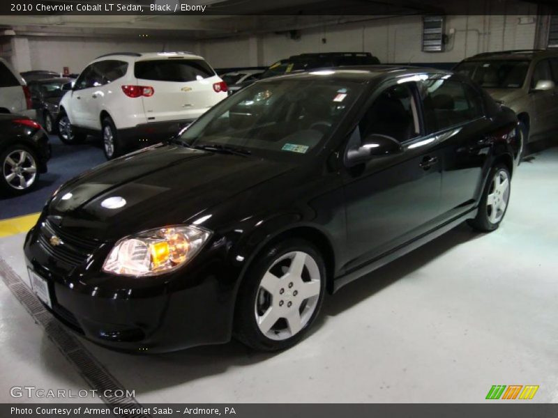 Black / Ebony 2010 Chevrolet Cobalt LT Sedan